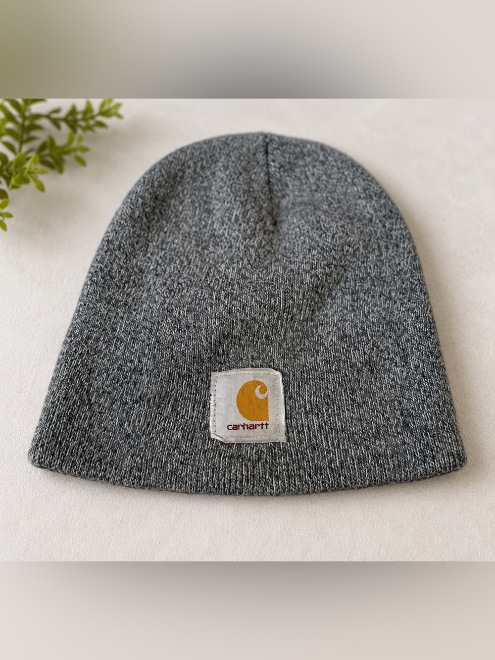 Carhartt Heather Gray Knit Beanie
